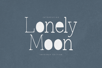Lonely Moon Font for Creative Projects