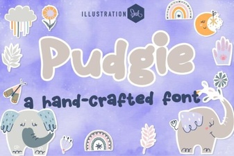 The Pudgie Font: a Playful Typography Choice