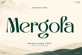 Mergola Font: Designing Creative Projects